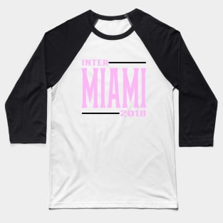 Inter Miami Classic Baseball T-Shirt